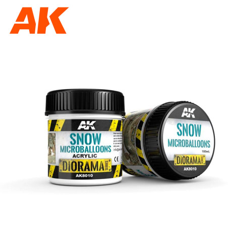 AK Interactive Snow Microballoons - 100ml