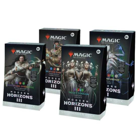 MTG: Modern Horizons 3 Commander Deck Display (4 Decks) - EN