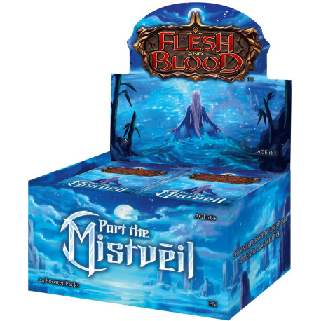 Flesh & Blood TCG: Part the Mistveil Booster Pack Display (24 Packs)