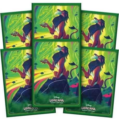 Disney Lorcana: Azurite Sea - Deck Protector Sleeves 65szt - Skaza (Set06)