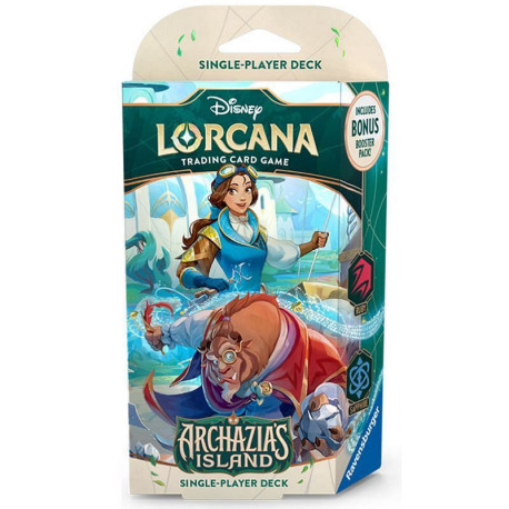 Disney Lorcana: Archazia’s Island - Ruby and Sapphire Starter Deck (Set07)