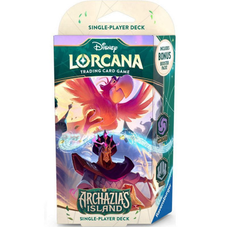 Disney Lorcana: Archazia’s Island - Amethyst and Steel Starter Deck (Set07)