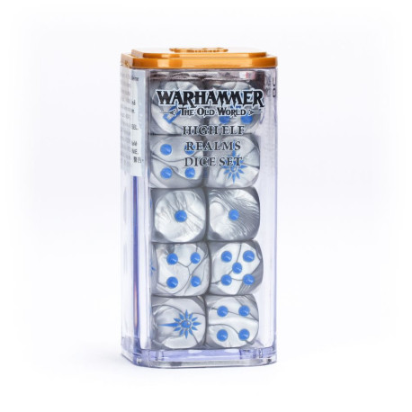 Warhammer: The Old World - High Elf Realms Dice Set